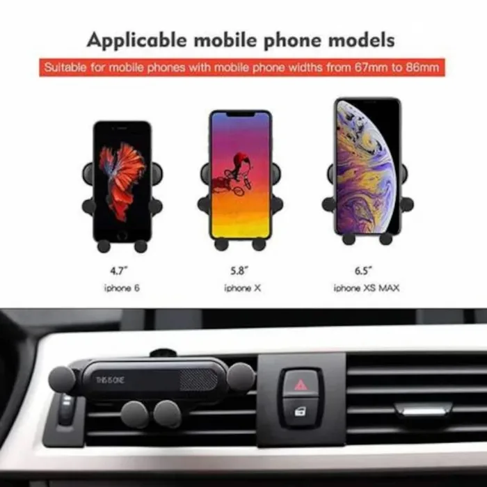 Yeni Nesil Araç Içi Telefon Tutucu Ahtapot Tutucu This Is One (369422483)-Siyah