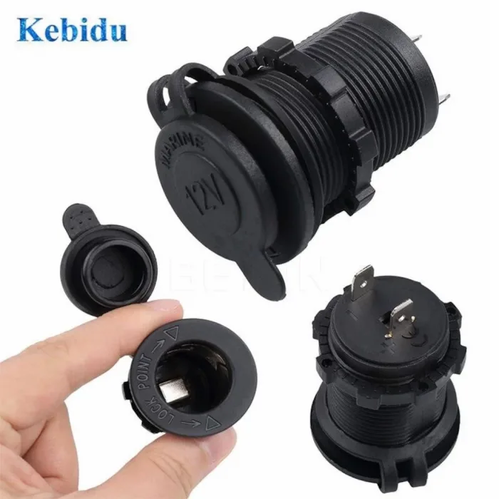 Araç - Motosiklet - Marin Çakmak Soketi 12v - 120w Vakumlu Çakmak