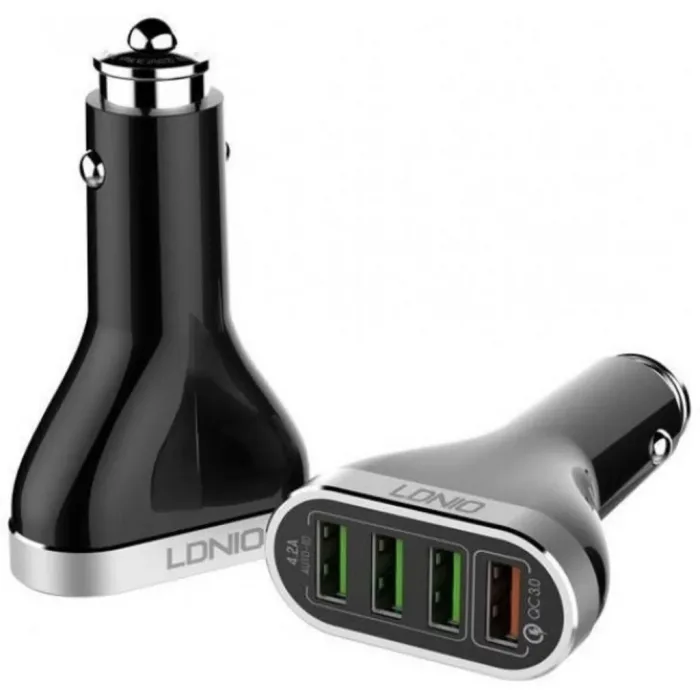 Ldnio Qc 3.0 4 Portlu 6.6A Araç Şarjı Micro Şarj Kablo 1M