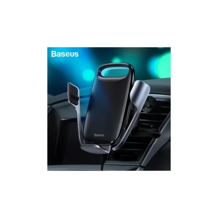 Aurora Electric Qc 3.0 Wireless Kablosuz Şarj Araç Tutucu Siyah 3