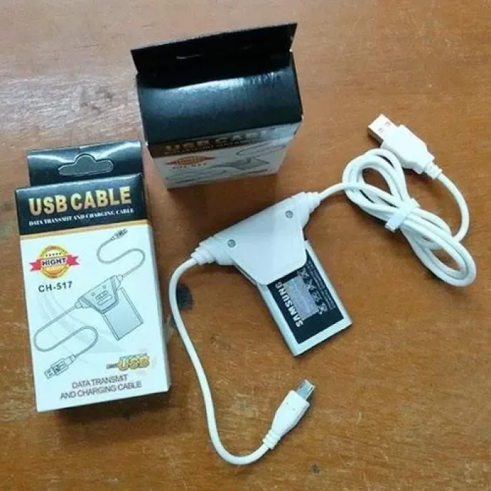 Üniversal Kelebek Micro Şarj Aleti-Siyah