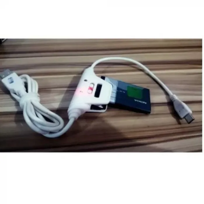 Üniversal Kelebek Micro Şarj Aleti-Siyah