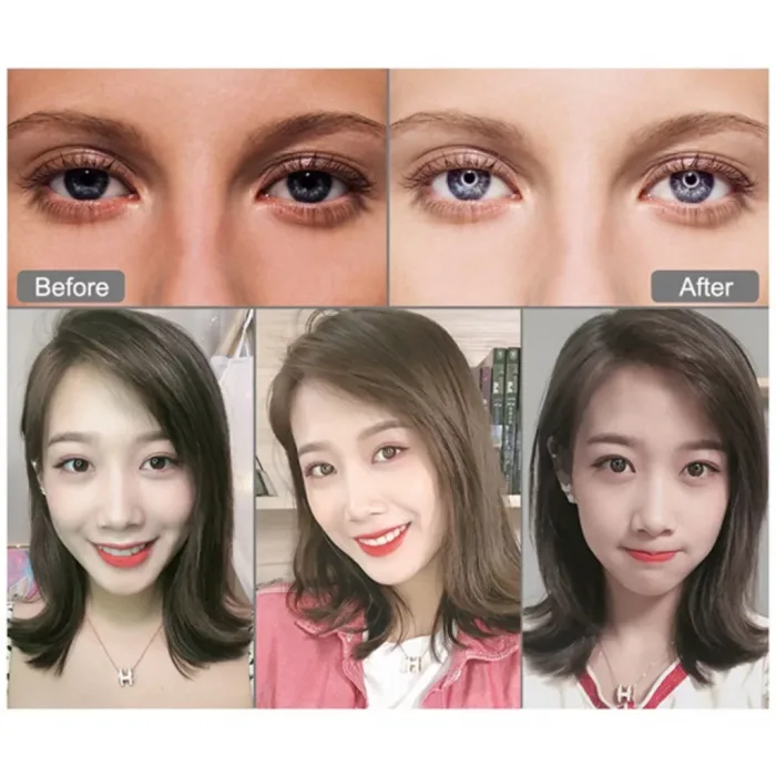 Çift Telefon Tutucu 12Cm Led Işık Stand Youtuber.Makyaj Set