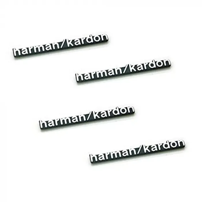 Harman Kardon Hoparlör Amblem Metal Yapışkanlı -1-SET 2-PARÇA