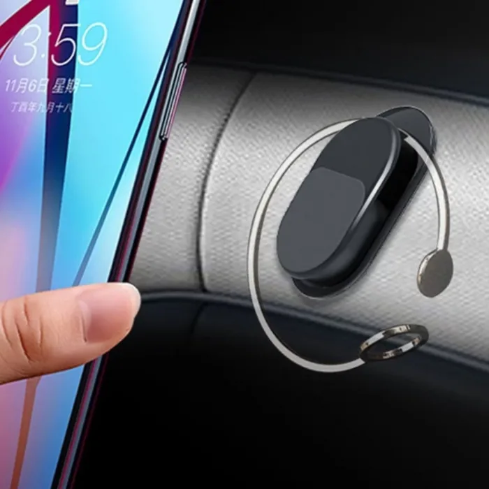 Mıknatıslı Suction Hook 3 Parça Araç - Ev Kablo Tutucu Topa