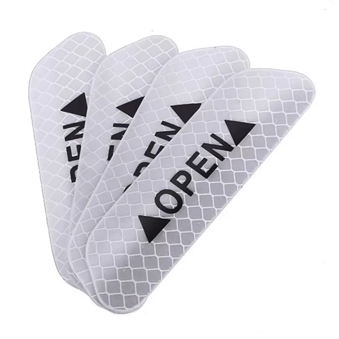 4 Parça Araç-Araba Kapı Çıkartma Uyarı Bandı