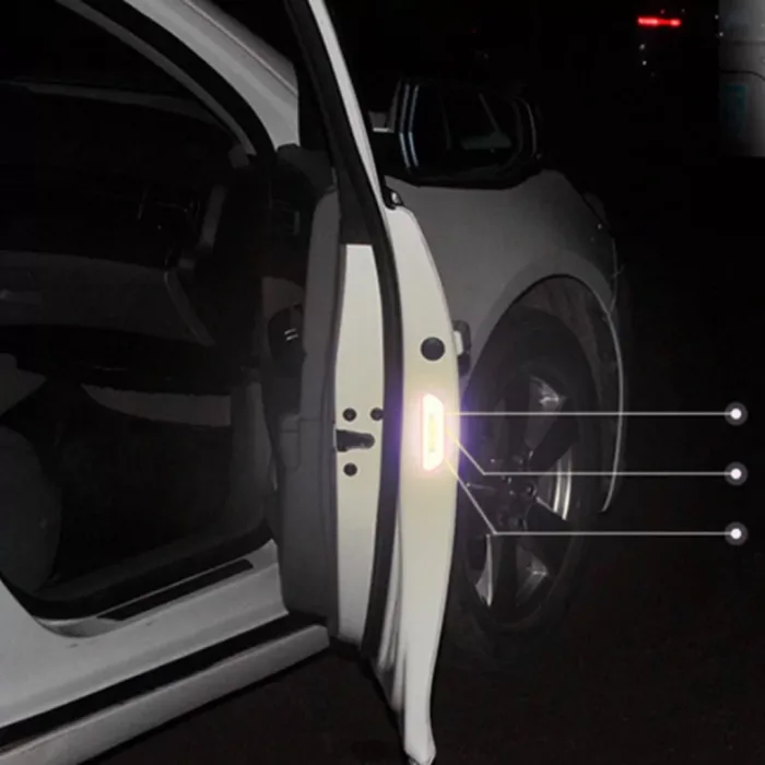 4 Parça Araç-Araba Kapı Çıkartma Uyarı Bandı