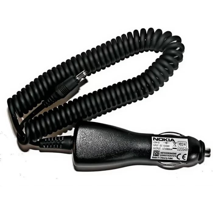 Nokia Kalın Uç Araç Şarj Cihazı Lch 12