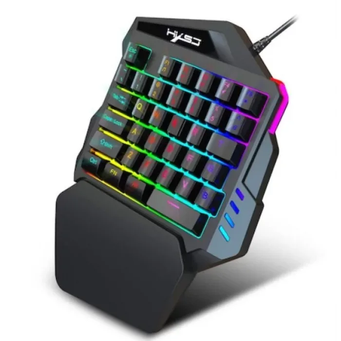 Hxsj J50 Tek El Oyuncu Kablolu Q Klavye Mouse Seti