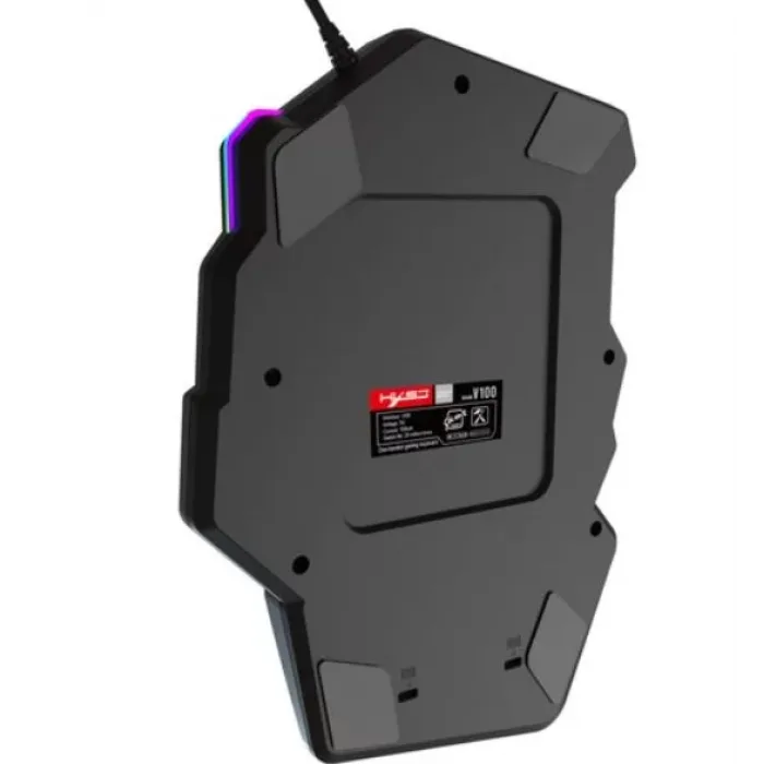 Hxsj J50 Tek El Oyuncu Kablolu Q Klavye Mouse Seti