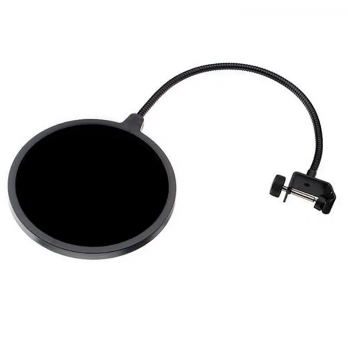 Ally Çift Katman Stüdyo için Mikrofon Pop Filtre Youtuber