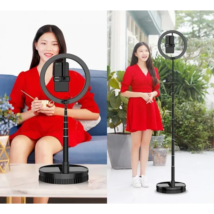 Portatif 168Cm Ring Light Stüdyo Işığı Youtuber Işığı Makyaj Canl