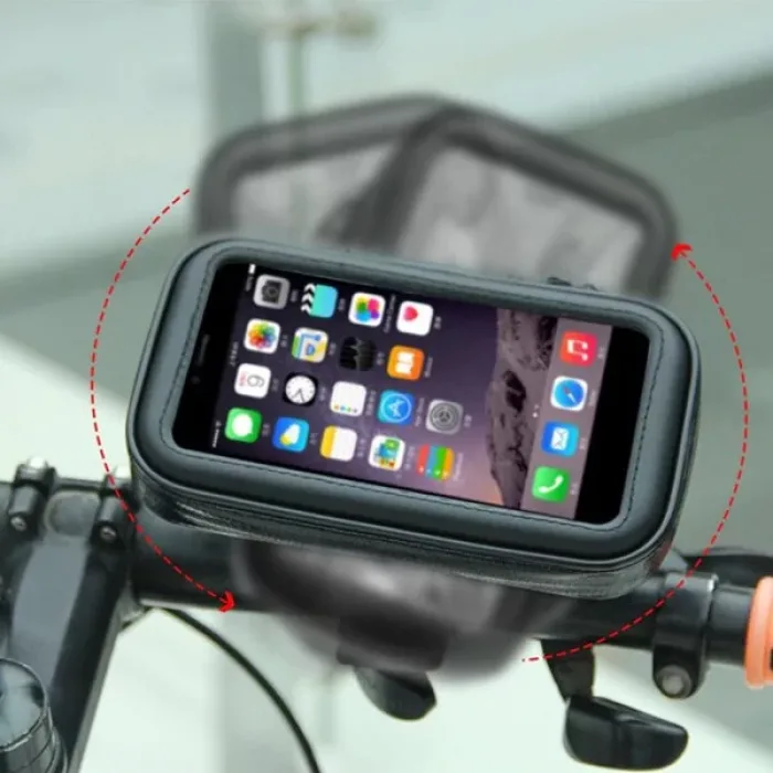 Su Geçirmez Bisklet Tutucu Kılıf 360 Donerli (xl6.3ınch)