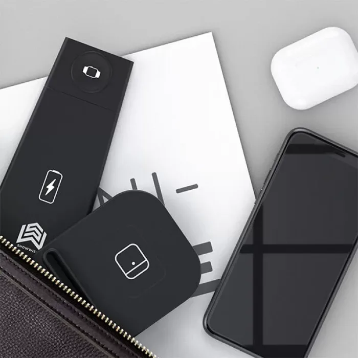 Ally 15W 3In1 Şarj Standı Wireless Kablosuz Şarj Iphone+Iwatch+A