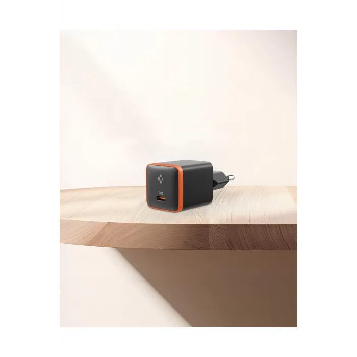 Spigen 30W USB-C Mini Hızlı Şarj Aleti | Samsung PPS Destekli GaN Type-C Şarj Cihazı (ACH08448)