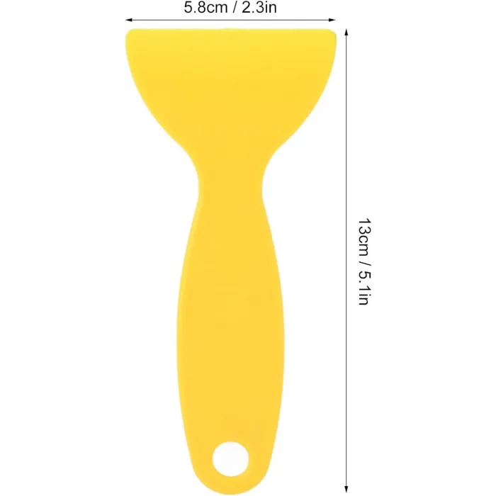 3D Yazıcı Için 1 Adet Plastik Spatula, Esnek 3D Baskı Reçine Temizleme Kazıyıcı