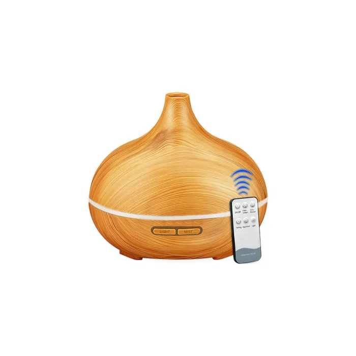 Hava Nemlendirici Hava Difüzör Kokulu Uçucu Yağ Aroma Difüzör 550 Ml Kumandalı Led Işıklı