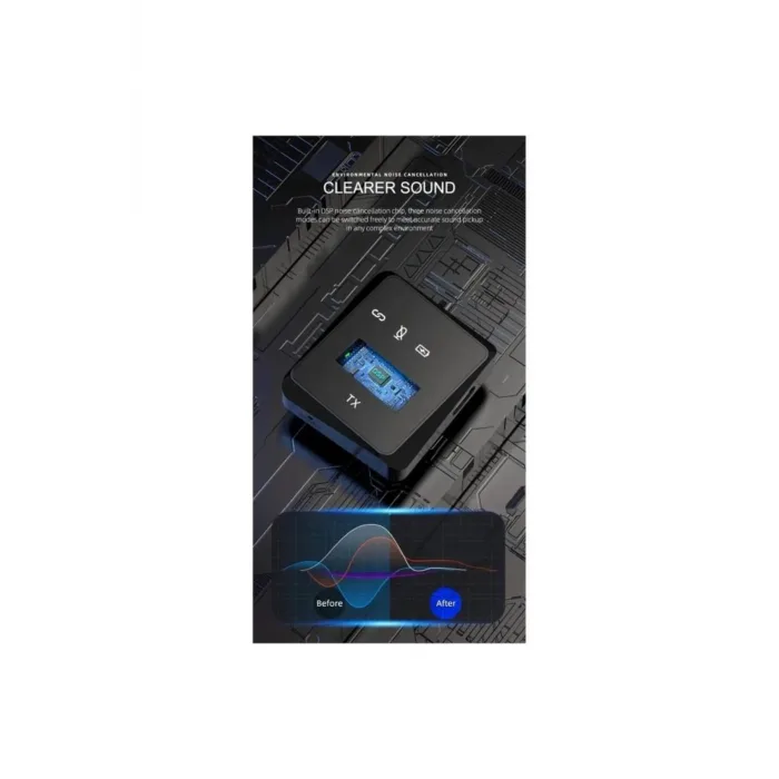 Arbix Kablosuz Yaka Mikrofonu 2’li Set – Type-C Girişli | Profesyonel Ses Kalitesi Her An Yanınızda!