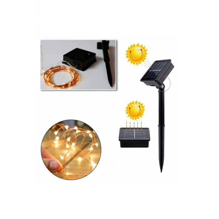 Ally Solar Güneş Enerjili LED Bahçe Aydınlatma | Su Geçirmez Dış Mekan Solar Lamba