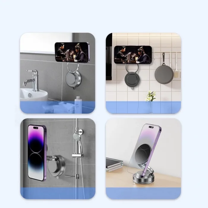 Ally Vakumlu Manyetik Telefon Tutucu Magsafe Uyumlu Araç Navigasyon Tutucu