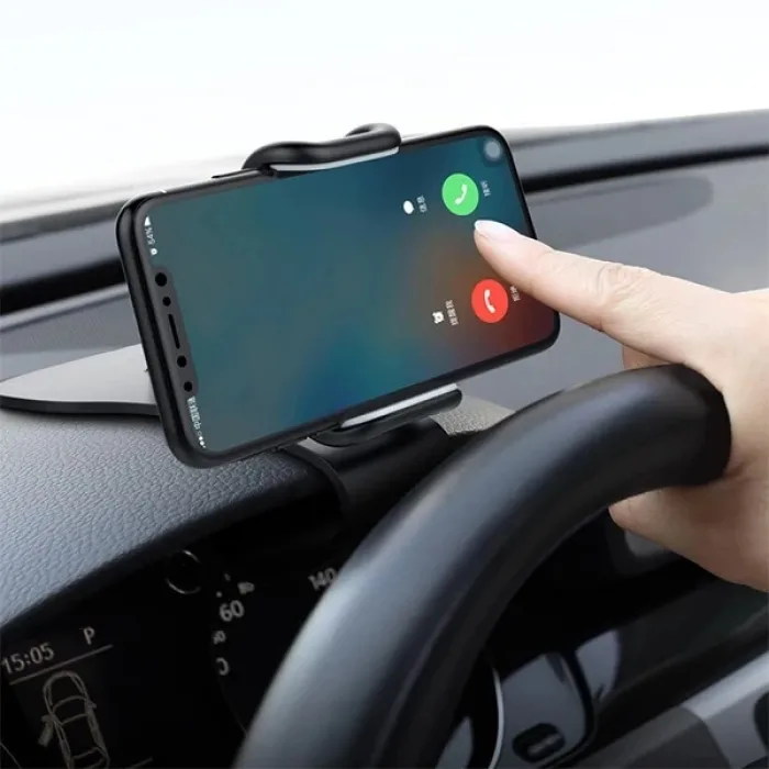 Araba İçi Telefon Tutucu, Torpido Üzeri Telefon Tutucu, Navigasyon Video Fotoğraf Çekimi Uyumlu