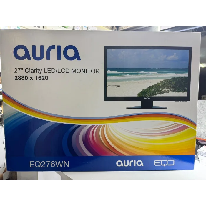Auria EQ276WN 27 IPS Monitör – Profesyonel Renk Doğruluğu, Geniş Ekran, Üstün Görüntü Kalitesi