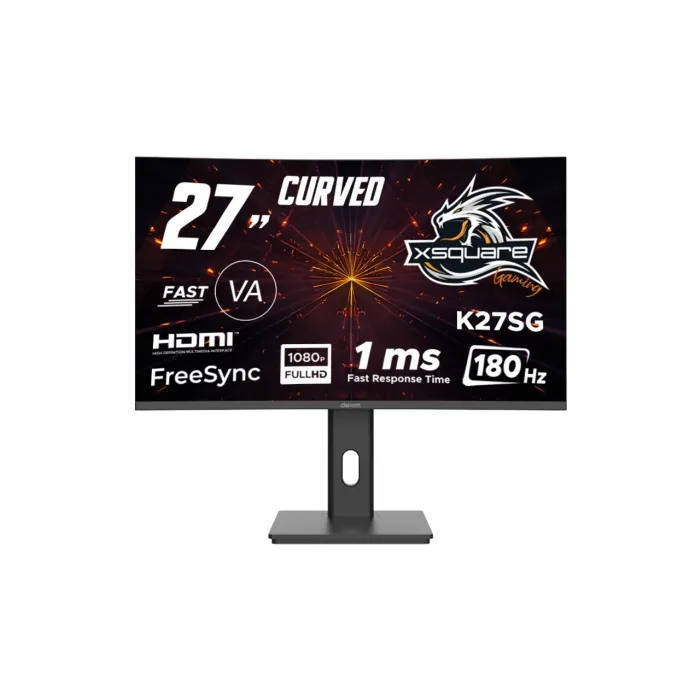 Dexim DMT007 27 FHD 180Hz 1ms FreeSync Curved Gaming Monitör Oyuncu Monitörü