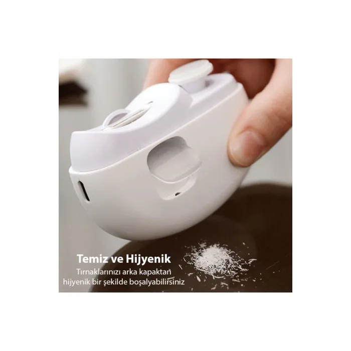 Şarjlı Tırnak Kesme Ve Manikür Cihazı Elektrikli Tırnak Makası Manikür Makinesi Törpüsü otomatik