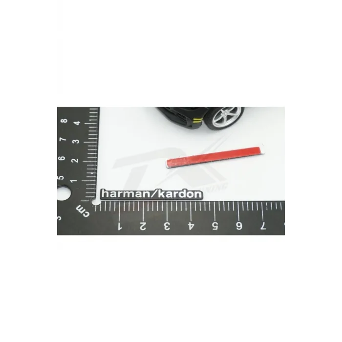 Harman Kordon Hoparlör Krom Metal 3m Logo Amblem 2 Li Set