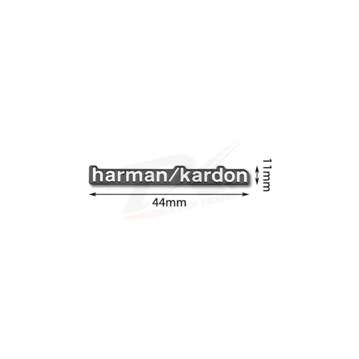 Harman Kordon Hoparlör Krom Metal 3m Logo Amblem 2 Li Set