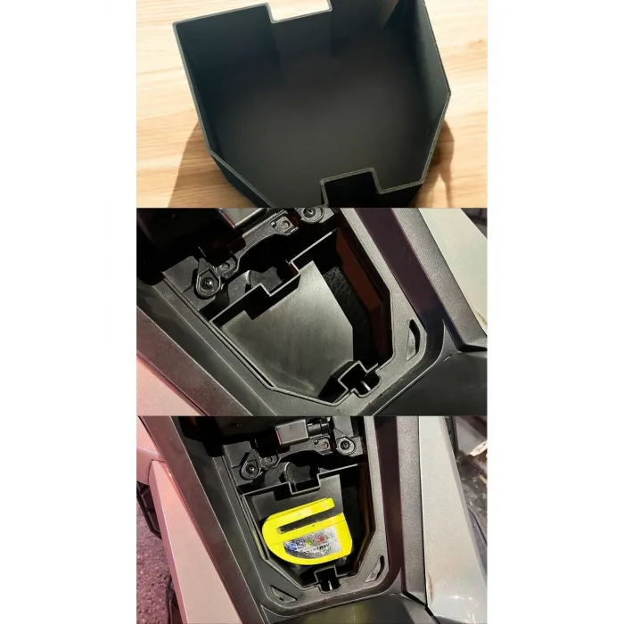 Honda ADV 350 Uyumlu Depo Kapak Altı Torpido Bagajı (2022-2025) – Ekstra Saklama Alanı, Kolay Montaj