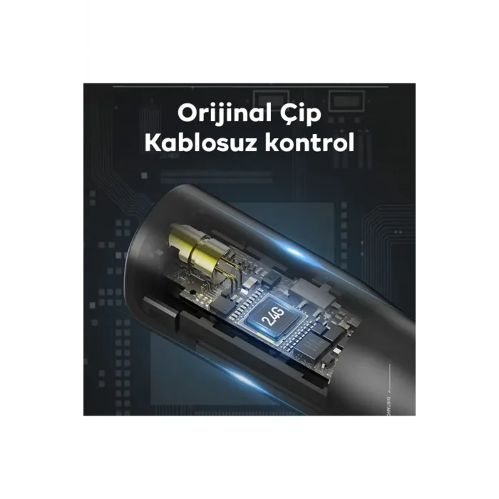 İNPHİC PL1 Projeksiyon Multimedya Sunum Şarjlı Kırmızı Lazerli Uzaktan Kumanda