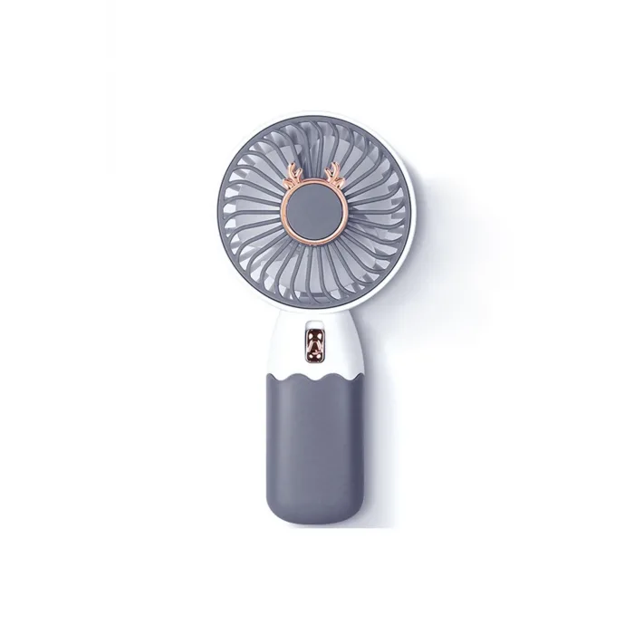 ZB088 Ev Ofis için Masaüstü Standlı USB Şarjlı El Fanı BEYAZ
