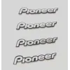 Bose ve Pıoneer Hoparlör Stereo Araç Logo Amblem Seti 2li