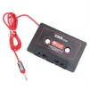 Aux Kablolu Araç Teyp Kaset Adaptörü Mp3 Mp4 Cd Çalar-Siyah