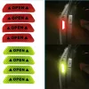 4 Parça Araç-Araba Kapı Çıkartma Uyarı Bandı