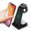 Ally 15W 3In1 Şarj Standı Wireless Kablosuz Şarj Iphone+Iwatch+A