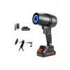 21V Kablosuz Hava Üfleyici 32.000RPM Turbo Fan 12.000mAh Batarya, Bahçe & Araç Kurutma Yaprak Üfleme