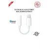 iPhone Lightning AUX Dönüştürücü, 3.5mm Kulaklık Çevirici Aparat, iPhone 7 8 X 11 12 13 14 Uyumlu