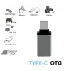 TYPE-C MİNİ 3,0 OTG ÇEVİRİCİ ACU-04