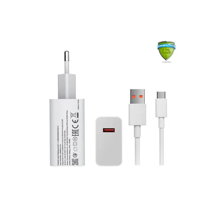 Xiaomi Uyumlu Type C 33w Hızlı Şarj Cihazı Şarj Aleti Kablo Adaptör Hızlı Turbo Şarj Aleti 5a