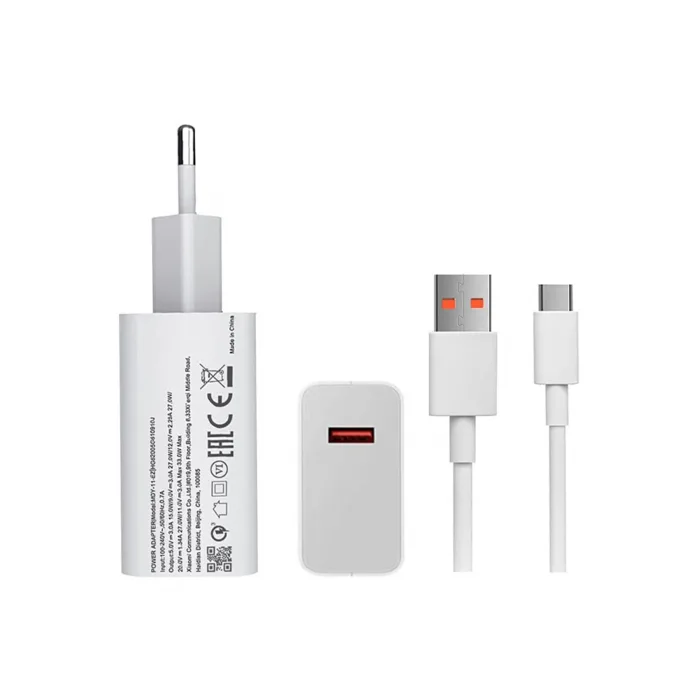 Xiaomi Uyumlu Type C 33w Hızlı Şarj Cihazı Şarj Aleti Kablo Adaptör Hızlı Turbo Şarj Aleti 5a
