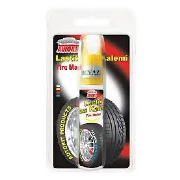 Lastik Yazma Kalemi Beyaz