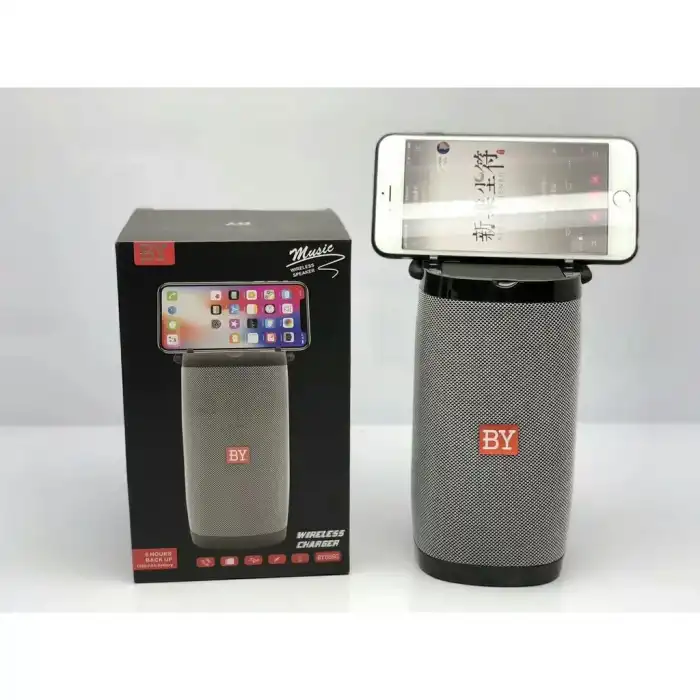 BY 6650 3D Surround Bluetooth Hoparlör | Kablosuz Şarj Desteği