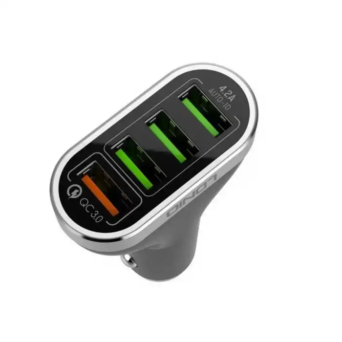 Ldnio Qc 3.0 4 Portlu 6.6A Araç Şarjı Micro Şarj Kablo 1M