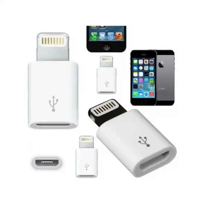 Micro Usb Den Iphone Lightning Çevirici Adaptör