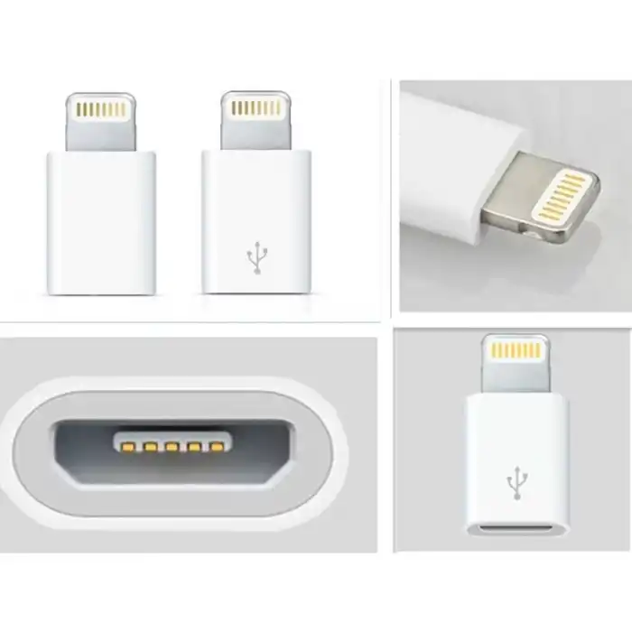 Micro Usb Den Iphone Lightning Çevirici Adaptör