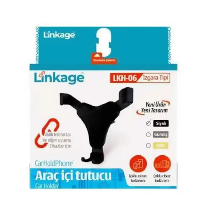 Linkage Lkh-06 Izgara Tipi Araç Içi Telefon Tutucu