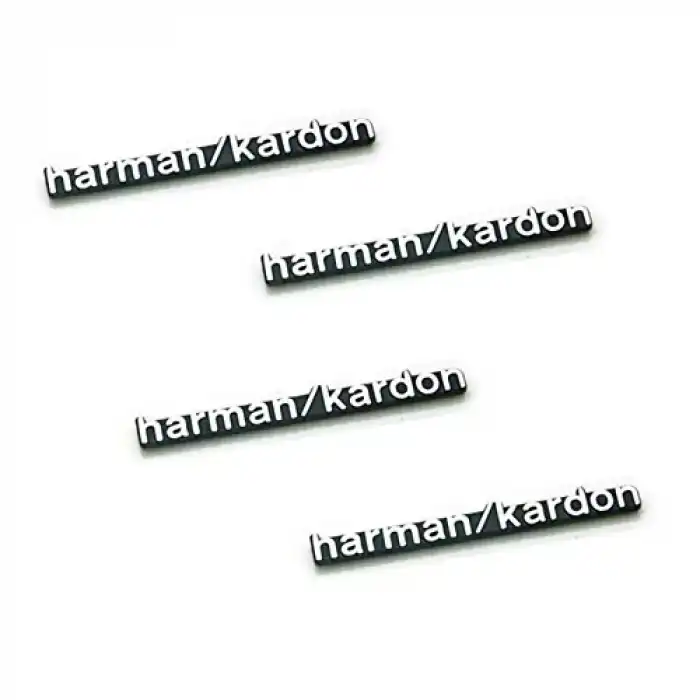 Harman Kardon Hoparlör Amblem Metal Yapışkanlı -1-SET 2-PARÇA