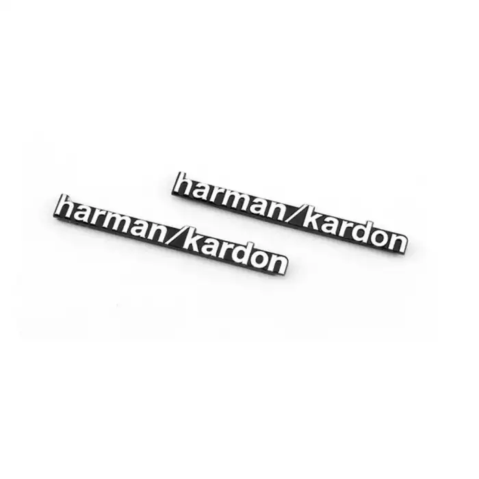 Harman Kardon Hoparlör Amblem Metal Yapışkanlı -1-SET 2-PARÇA